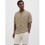 Overhemd - Resortkraag - Lange Mouwen - 100% LENZING™ ECOVERO™ Viscose