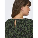 ONLY CARMAKOMA - CARVICA - Top - Kaki/Zwart - All Over Print