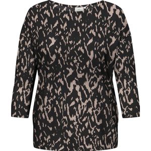 ONLY CARMAKOMA - Top - Zwart - Jersey - Regular Fit