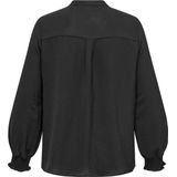 ONLY CARMAKOMA - Blousetop - Zwart - Geweven Stof - V-Hals