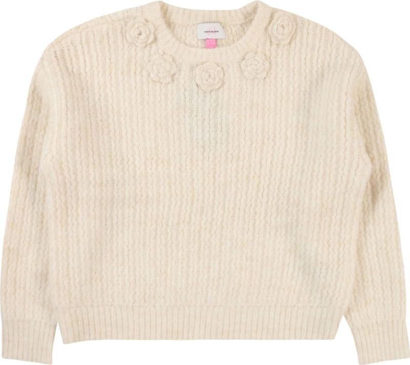 Vmaletta - Gebreide Pullover - O-hals - Lange Mouwen - Ballonmouwen