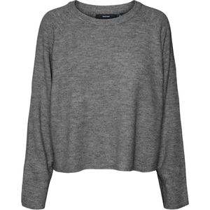 Gebreide Trui - Mélange - Knitwear - Lange Mouwen - Normale Pasvorm