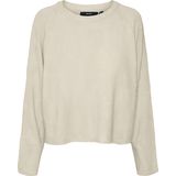 Vero Moda - VMJUPITER LS O-NECK PULLOVER - Pullover - Birch - Breisel