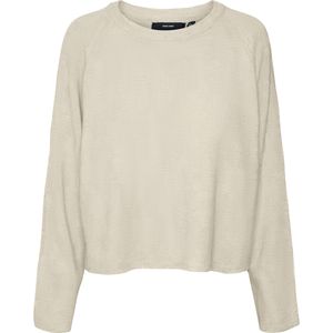 Vero Moda - VMJUPITER LS O-NECK PULLOVER - Pullover - Birch - Breisel