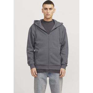 Jack&jones Jjebradley Sweat Zip Hood Noos Heren Vest - Castlerock