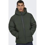 Onsmarshall - Puffer Jacket - Winterjas - Waterdicht - Kort - Met Capuchon