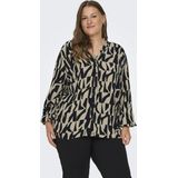 ONLY CARMAKOMA - Blouse - Zwart - Viscose