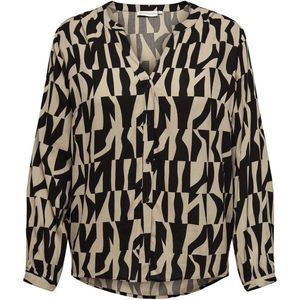 ONLY CARMAKOMA - Blouse - Zwart - Viscose