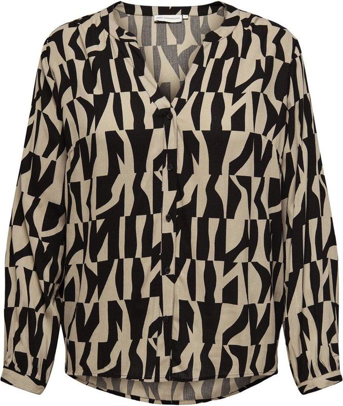 ONLY CARMAKOMA - Blouse - Zwart - Viscose