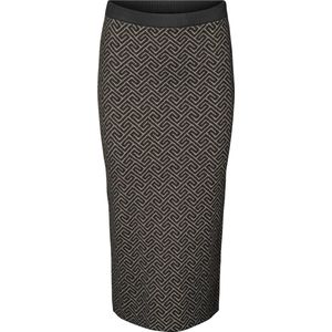 Vmaria - High Waist - Gebreide Rok - Maxi Lengte