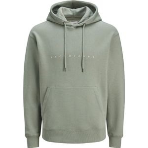 Jack&jones Jjestar Jj Sweat Hood Noos Heren Trui Iceberg Green