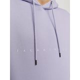 JACK & JONES - Star Hoodie - Pullover - Grijs - Katoen