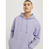 JACK & JONES - Star Hoodie - Pullover - Grijs - Katoen