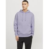 JACK & JONES - Star Hoodie - Pullover - Grijs - Katoen
