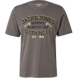JACK JONES JJELOGO TEE SS O-NECK 2 COL SS25 SN Heren T-shirt - Castlerock