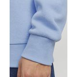 JACK&JONES JJELOGO SWEAT HOOD 2 CO/25 NOOS Heren Trui - Chambray Blue Melange