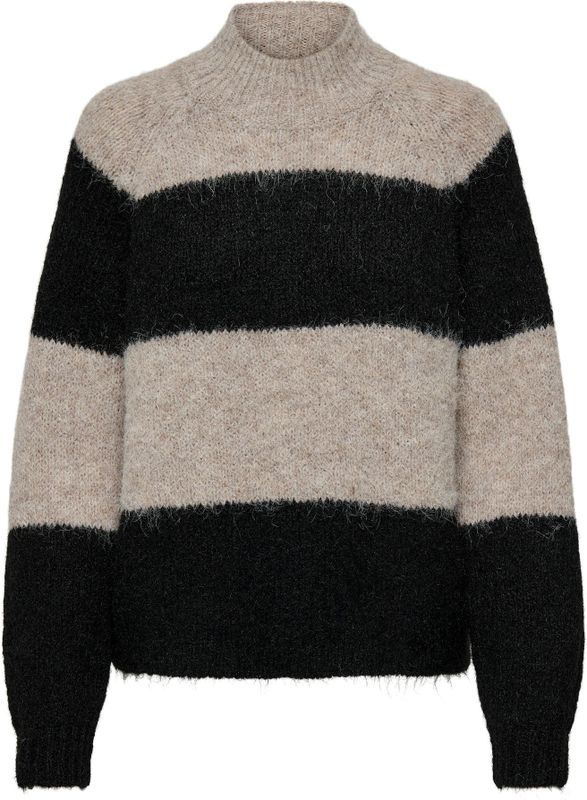JDY - Gebreide Pullover - Hoge Hals - Lange Mouwen - Knit Fit