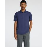 Poloshirt - Donkerblauw - Zwart - 60% Katoen - 40% Polyester