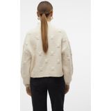 Vmgail - Gebreide Pullover - Hoge Hals - Lange Mouwen - Ballonmouwen - Regular Fit