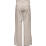 ONLY - ONLCARRIE - Wide Leg High Waist Pantalon - Zand