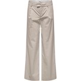 ONLY - ONLCARRIE - Wide Leg High Waist Pantalon - Zand