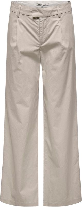 ONLY - ONLCARRIE - Wide Leg High Waist Pantalon - Zand