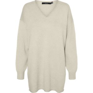 Pullover - Gebreid - V-Hals - Lange Mouwen - Standaard Pasvorm