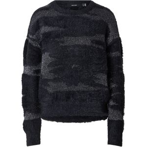 Vero Moda Vmadie L O-neck Pullover Black Lurex | Zwart | Maat: S