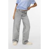 Vmdaisy - High Rise Mom Fit - Wide Fit Jeans - Casual - Met Strass Steentjes