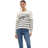 Vero Moda - VMMARIA BONJOUR - Gebreide Trui - Zwart - Knitwear - Ronde Hals