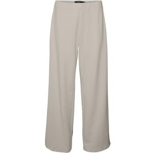 VERO MODA Vmberlin Zamira Mw Wide Pant Noos Damesbroek, Pumice Stone