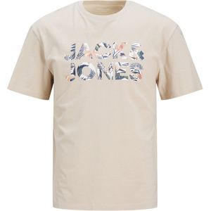 Jack & Jones Junior jongens t-shirt - Zand