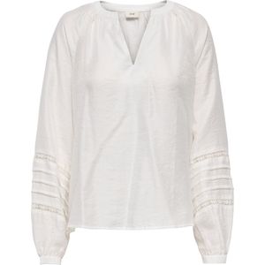Jacqueline de Yong - Jdysully - Top - Off-white - Lange Mouwen