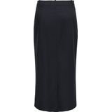 Jacqueline de Yong - Midi Rok - Blauw - Polyester/Viscose/Elastaan