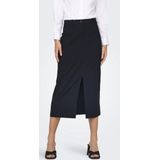 Jacqueline de Yong - Midi Rok - Blauw - Polyester/Viscose/Elastaan