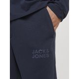Jack and Jones Junior - Regular Fit Broek - Geborsteld - Blauw - Katoen