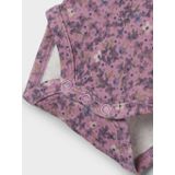 Name It Romper L/æ - NbfNinne - Mauve Orchid - Name It - 50 - Romper L/S