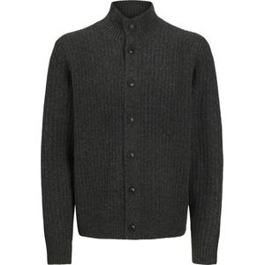 JPRCCHOWELL gebreide cardigan, Donkergrijs gemêleerd/detail: melange, L