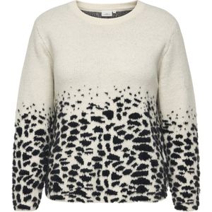 Only Carmakoma Caranni Ls o-Neck Jq Knt Dames Trui