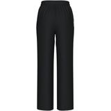 Stretchbroeken - Zwart - 100% Polyester - Hoge Taille met Elastische Band