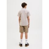 JACK&JONES JUNIOR Jpsttony Co Jjcarpenter Sn Jnr Shorts voor jongens, Lichtbruin