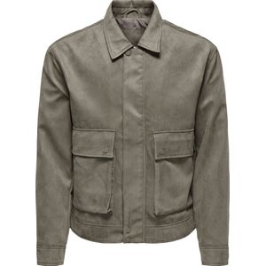 Onsyuki - Jas - Biker Kraag - Lange Mouwen - Ritssluiting - Polyester Voering