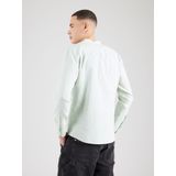 Jack & Jones Breeze Overhemd - Katoen/Linnen - Blauw - Slim Fit