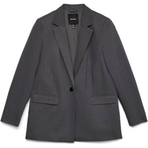 Blazer - Grey Pinstripe - Slim Fit - Lange Mouwen - Reverskraag