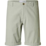 SELECTED HOMME Korte Broek met Structuurmotief - Slim Fit Model 'LUTON'