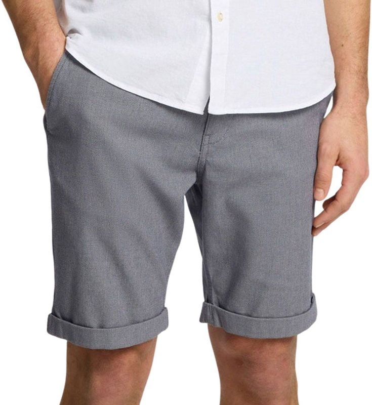 Selected Katoen Flex Shorts - Slim Fit - Middelhoge Taille - Biologisch Katoen