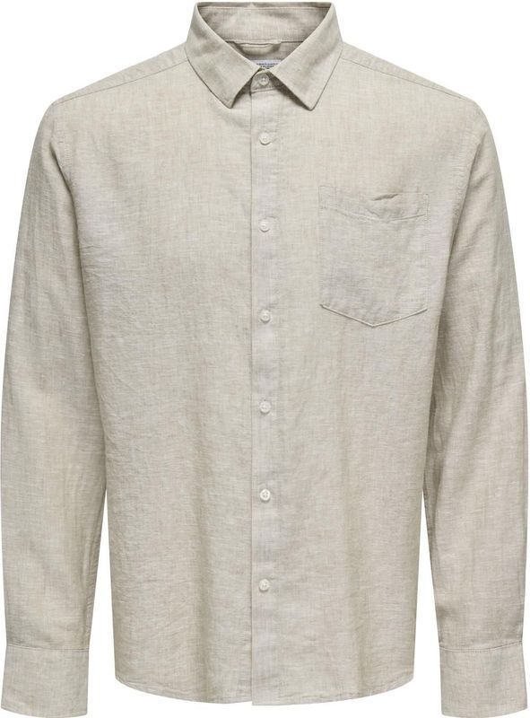 Overhemd - Kraag - Lange Mouwen - Regular Fit