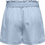 Denim - Effen - Light Washed - High Waist - Regular Fit - Korte Lengte