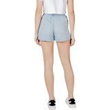 Denim - Effen - Light Washed - High Waist - Regular Fit - Korte Lengte