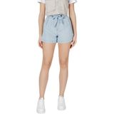 Denim - Effen - Light Washed - High Waist - Regular Fit - Korte Lengte